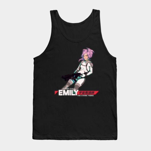 EMILY THE COSMIC NURSE Tank Top by METTASTATION